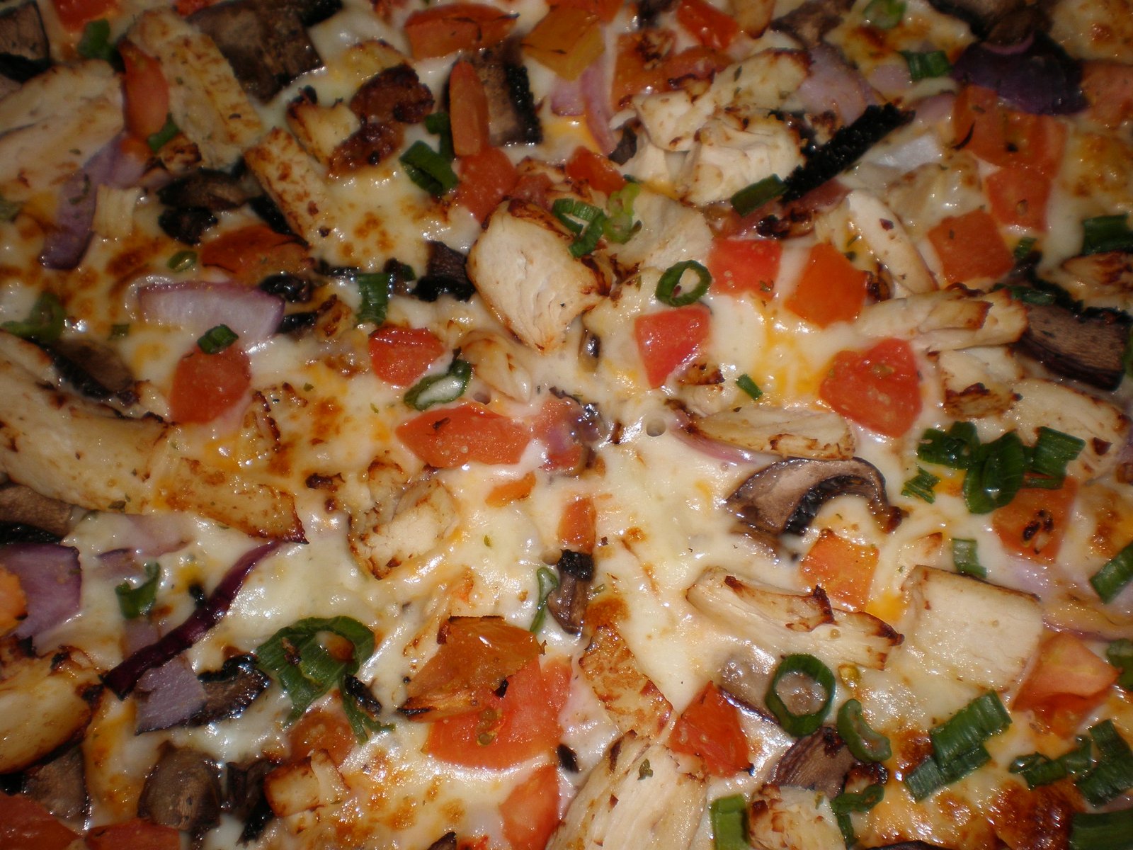 Cheese Chicken Pizza