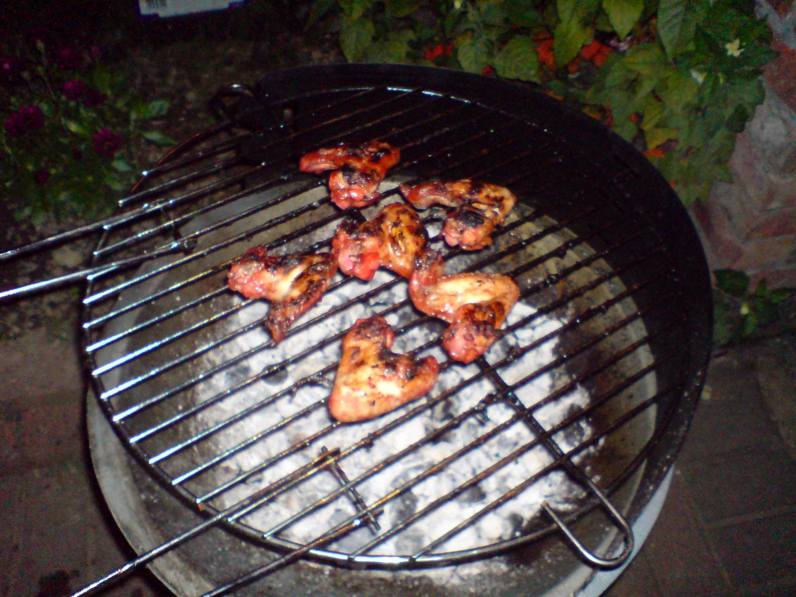 B.B.Q Hot Wings (6 piece)